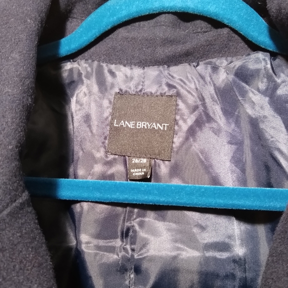 Lane Bryant Wool Blend Coat 26/28 3x EUC - Picture 6 of 8